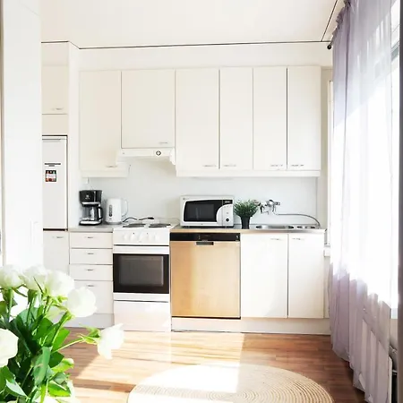 Center 4-room Parking Apartment Oulu