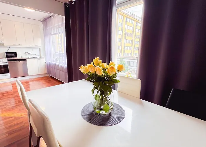 Apartamento Center 4-room Parking Oulu